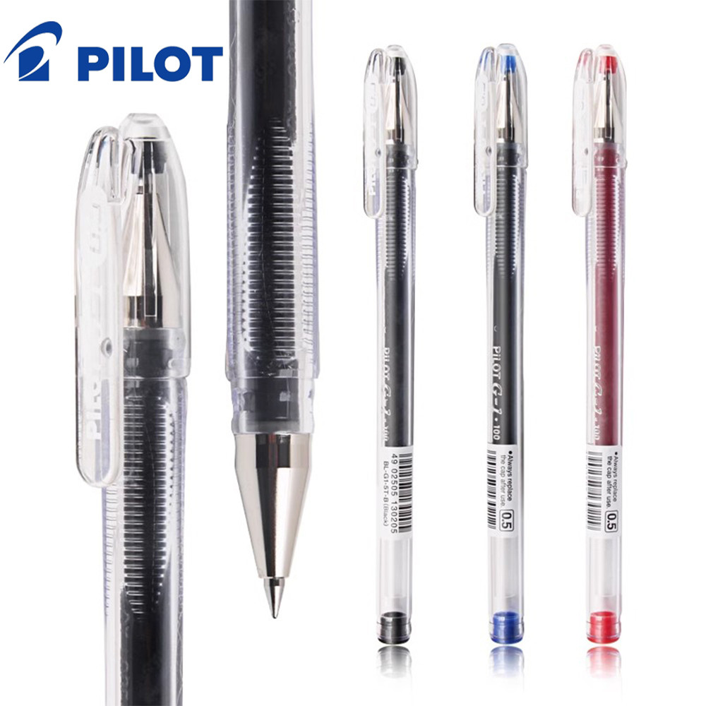 

6 Pcs Japan PILOT Gel Pens BL-G1 Test Special Gel Ink Pen Business Writing Signature Pen 0.5mm School Supplies Stationery