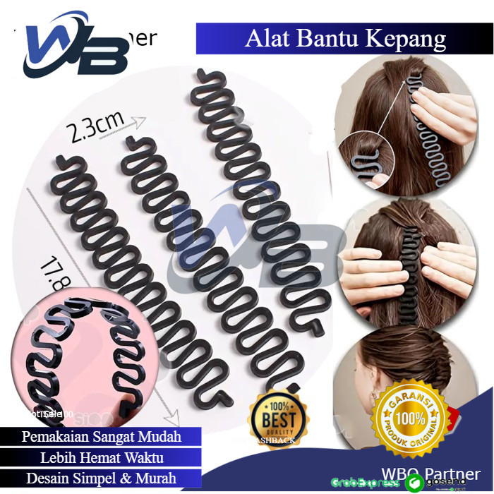 Alat Bantu Kepang Rambut Wanita Alat Mengkepang Rambut Kekinian Mudah