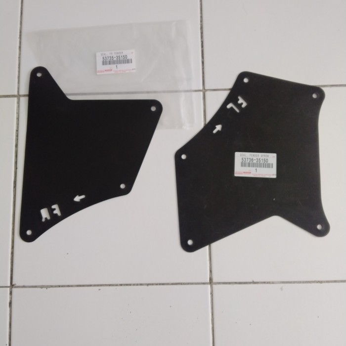 Seal Fender Apron Depan 53735-35150 53736-35150 ORI LANDCRUISER Prado bestseller