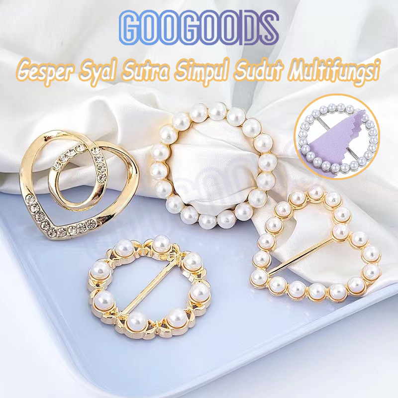 GG 5pcs Ring Hijab/ Ring Kerudung /Ring Polos / Ring Gesper /Ring Buttonscarves / Bros Cincin Akseso