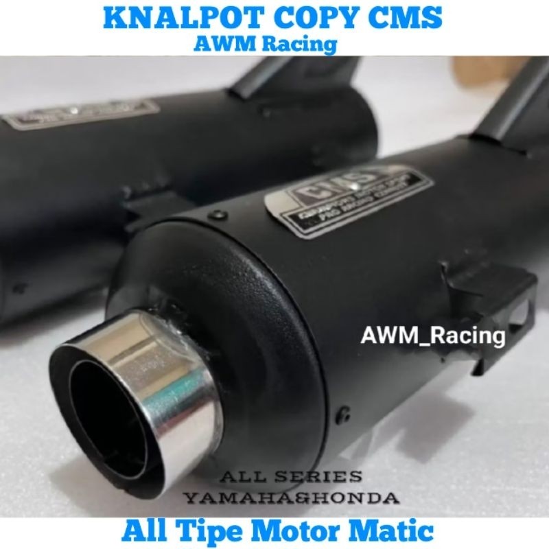 TERMURAH KNALPOT STANDAR RACING NGEBAS ADEM BEAT VARIO 125/150 SCOOPY BEAT NEW DELUXE