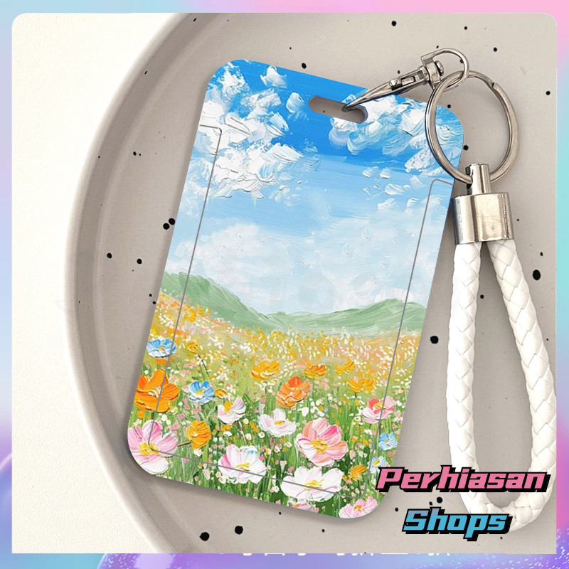 

【Perhiasan Shops】ID CARD HOLDER MOTIF KAWAII TEMPAT KARTU PHOTOCARD PHOTO CARD Dilengkapi Dengan Tali Tangan Berkualitas Tinggi Mendukung Diskon Untuk Pembelian Grosir,Lukisan minyak langit yang cerah