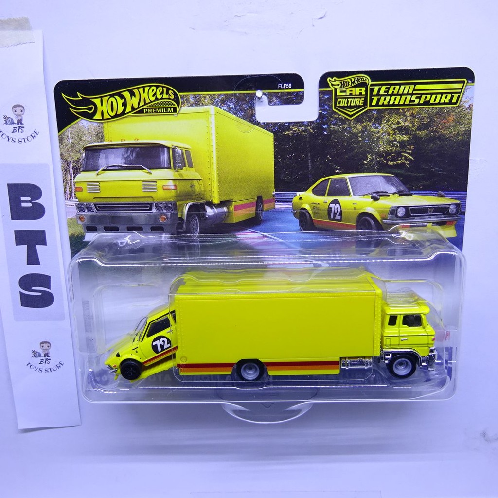 Hot Wheels Team Transport 1972 Corolla Levin Kuning Sakura Sprinter
