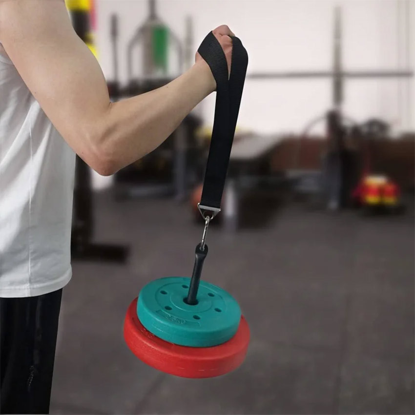 Strap Gym Fitnes Alat Fitnes Strap Gym Fitness Angkat Beban Loadpin Pulldown Katrol Tricep Angkat