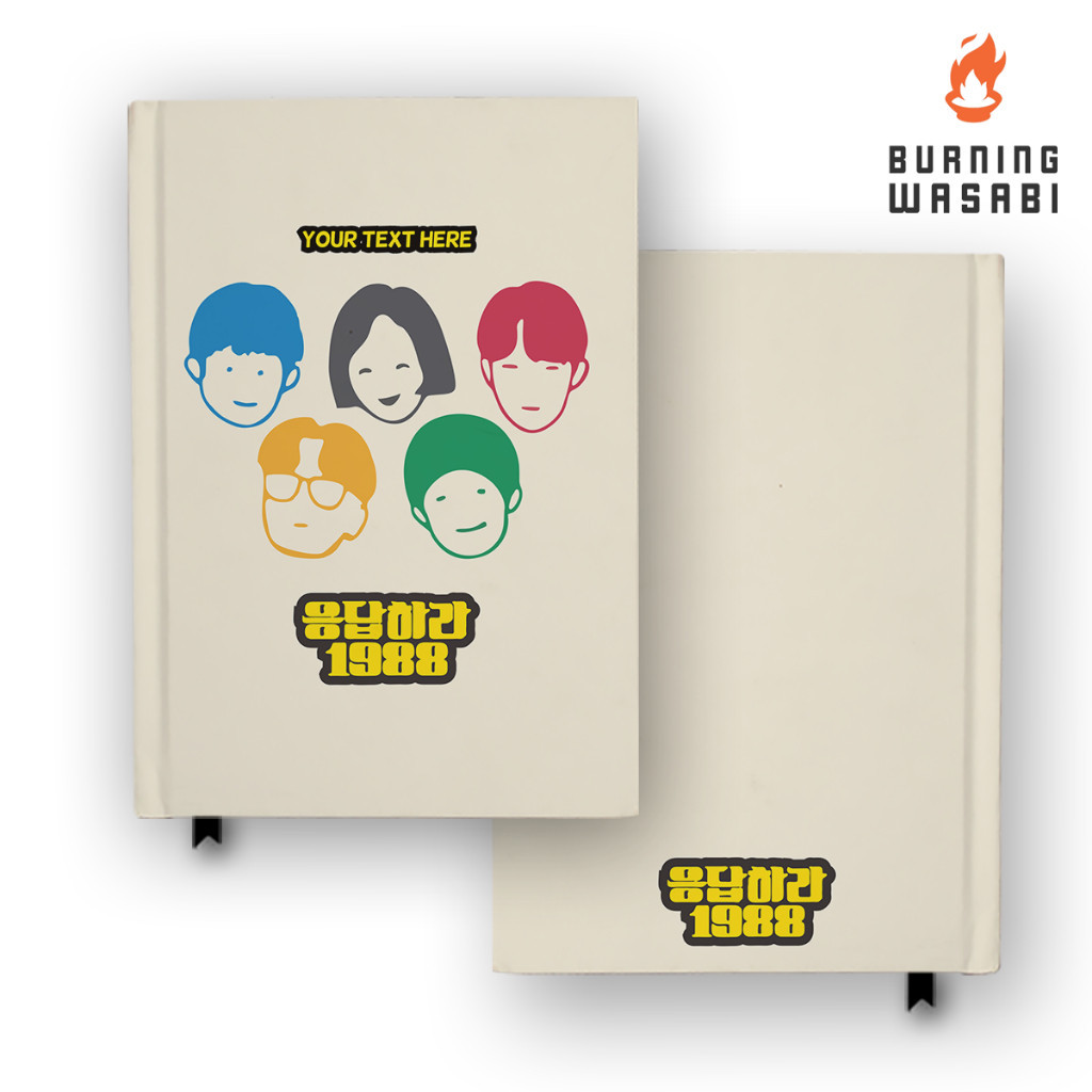 

Buku Catatan Notebook Reply 1988 2 Korea Kdrama Custom Nama Agenda Jurnal Diary Hardcover A5 A6 B5