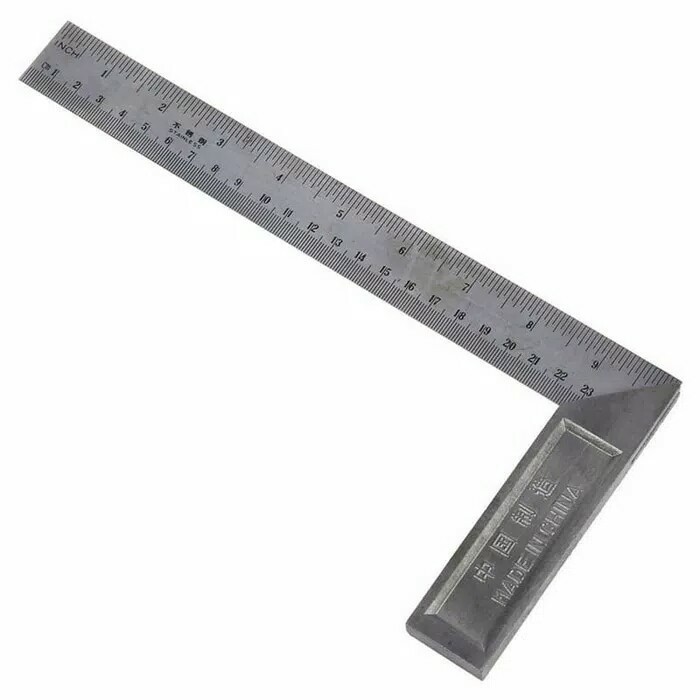 

TERMURAH NIH Sikon Siku Tukang Penggaris Siku Tukang / Siku Tukang Murah 12inch (30cm)