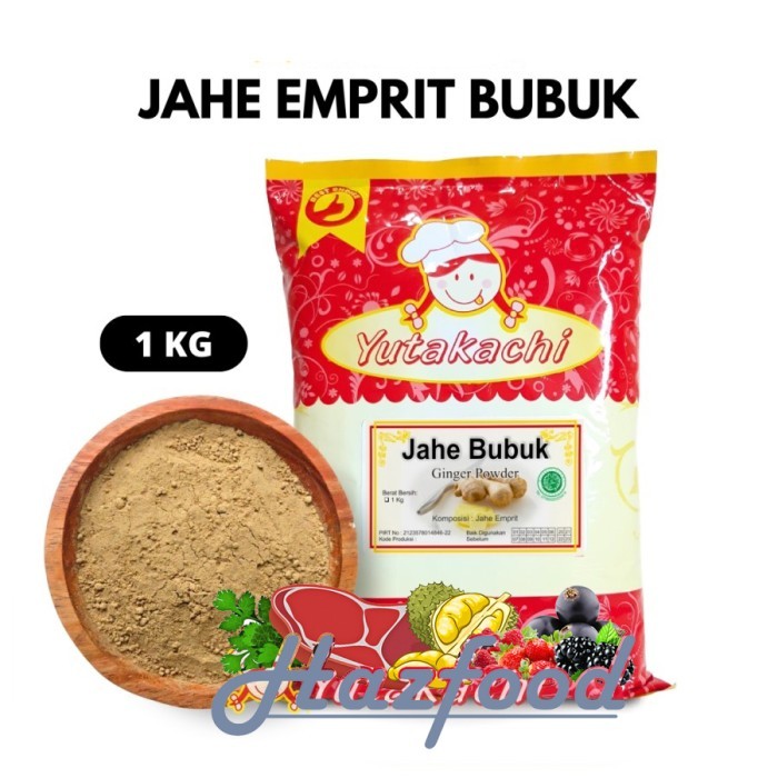 

Jahe Bubuk Super Ginger Powder 1 Kg Yutakachi