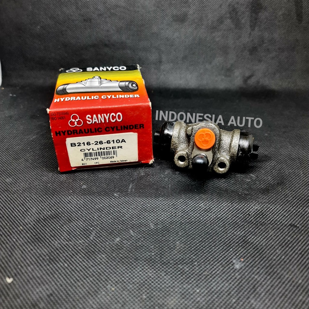 SANYCO MAZDA 323 WHEEL CYLINDER BLOK REM (BELAKANG) B216-26-610A