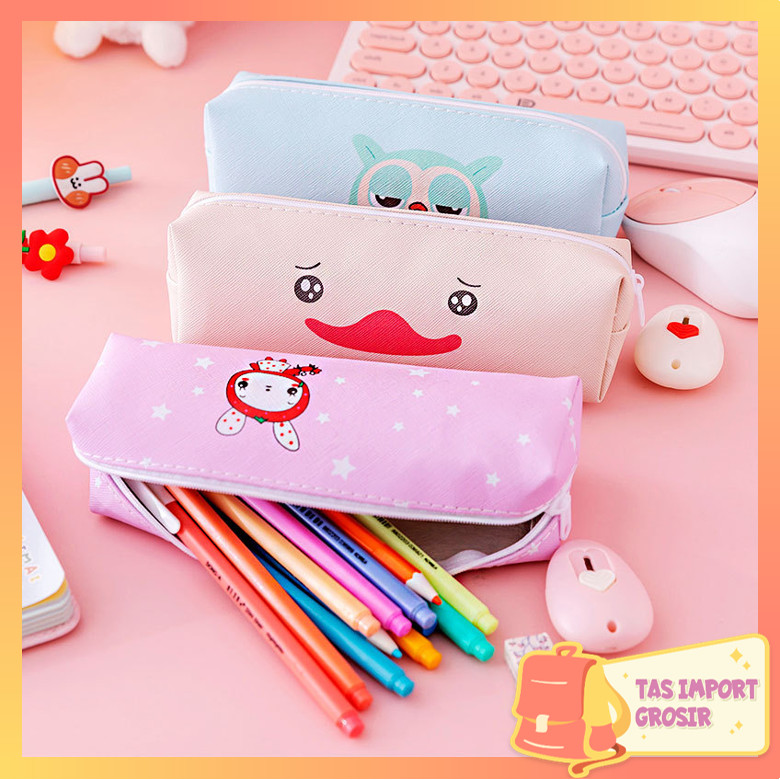 

Tas Import - S5726 Kotak Pensil Tempat Pensil Karakter Lucu / Tempat Pensil Kotak Pensil Case Motif / Kotak Pensil Anak Import