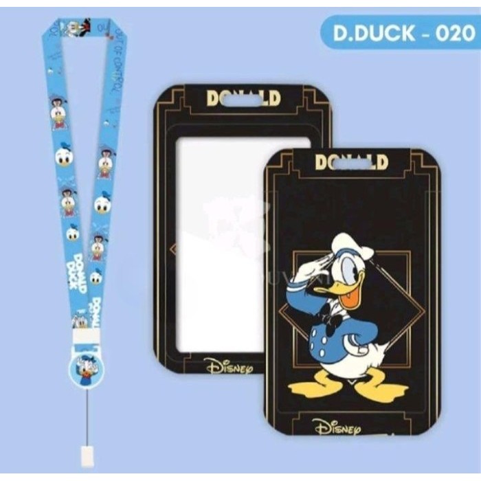 

ANDMA Name Tag Holder Donald Duck / Lanyard Donald Duck / ID Card Holder - donald 1