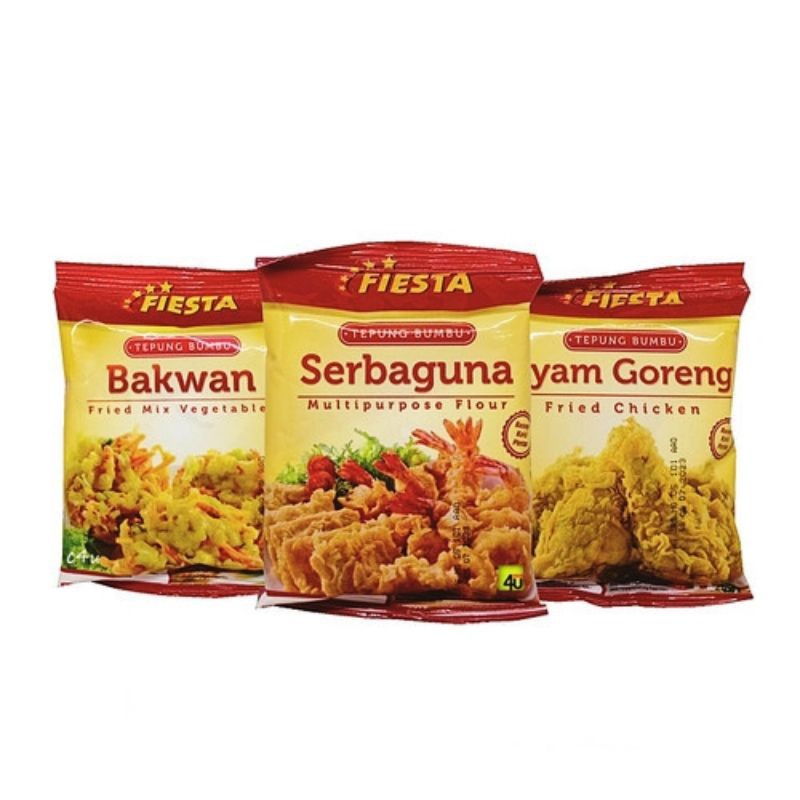 

fiesta tepung bumbu ayam goreng bakwan serbaguna 80gr