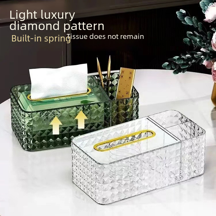

Wall-mounted Tissue Box Storage For Face Kitchen Towels No-drilling Required Suitable For Bathroom Toilet Living Room