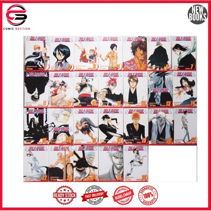 Manga Bleach, 74 Books series (English)