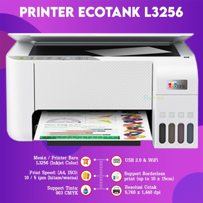 Epson L3210 / L3250 / L121 / L1210 / L3216 / L3256 / L1216 / L3211 Printer Epson Original