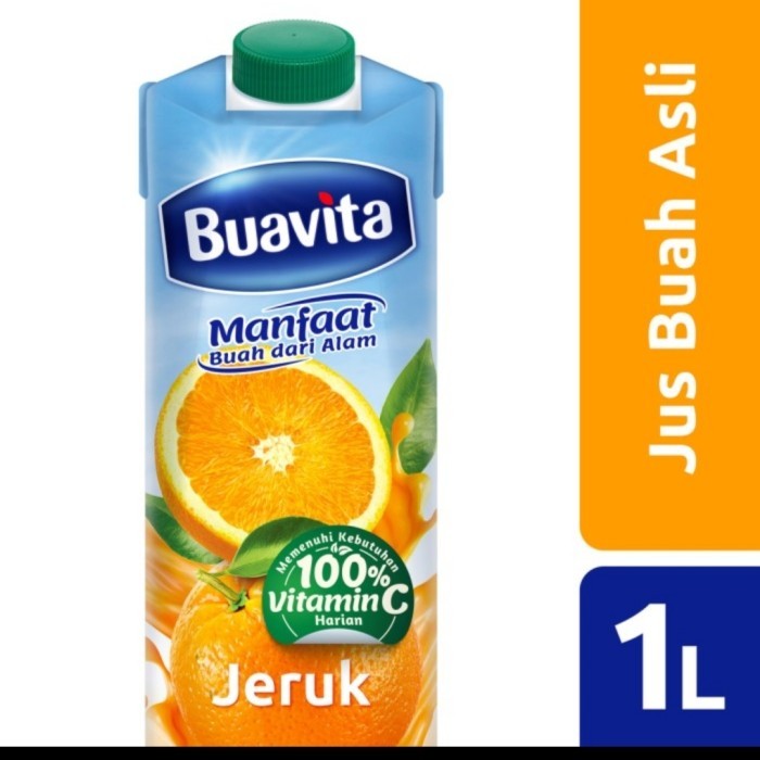 

buavita jeruk 1liter