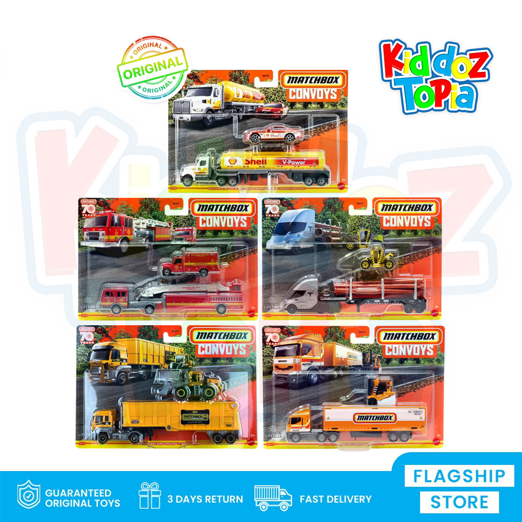 Matchbox Convoy 70 Years Vehicle Assortment GBK70 GLC