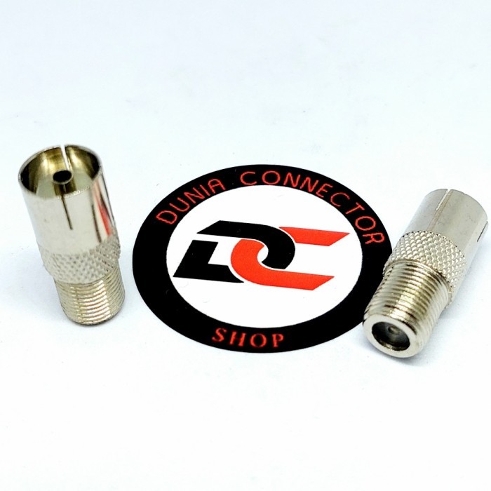 KONEKTOR F FEMALE TO TV FEMALE STANDAR QUALITY