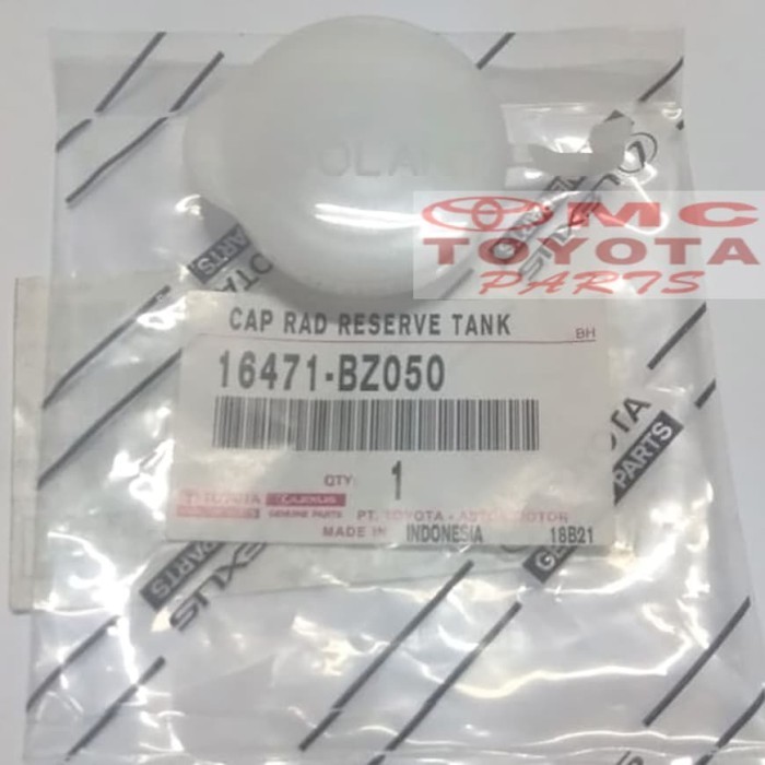 Tutup Tabung Tangki Tanki Cadangan Air Radiator Agya Ayla 16471-BZ050 Asli