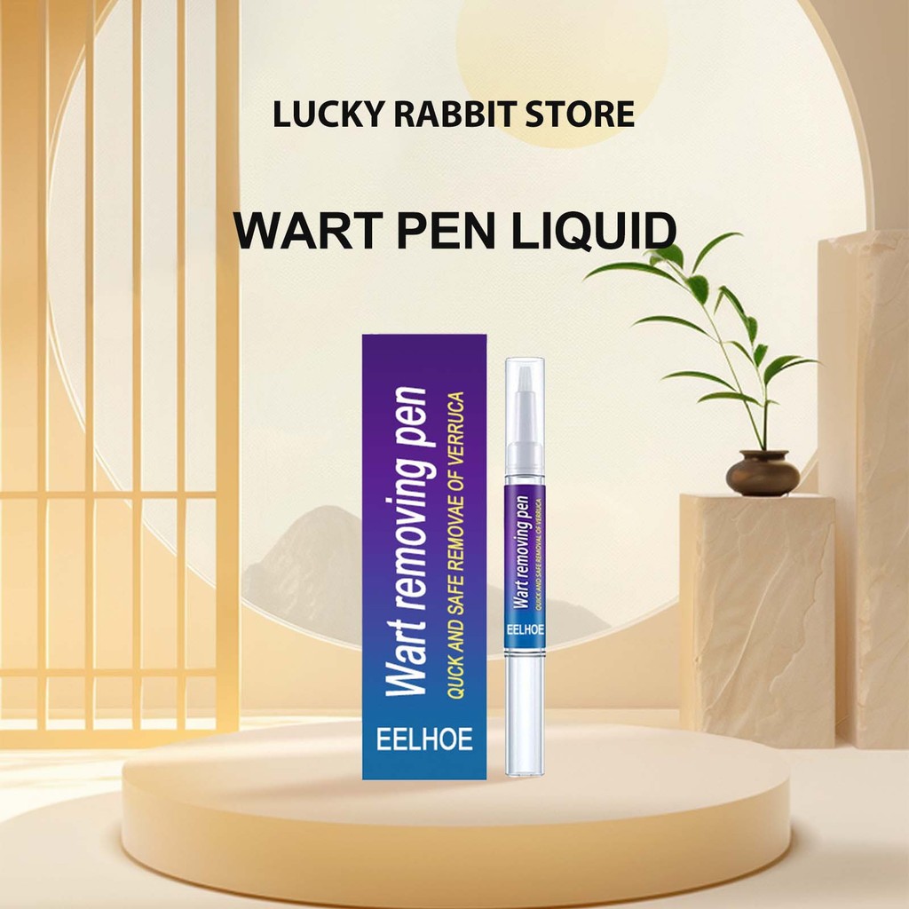 EELHOE Wart Removal Pen Wart Removal Kit Flat Plantar Wart Remover Wart Liquid Pen Flesh Mole Remove