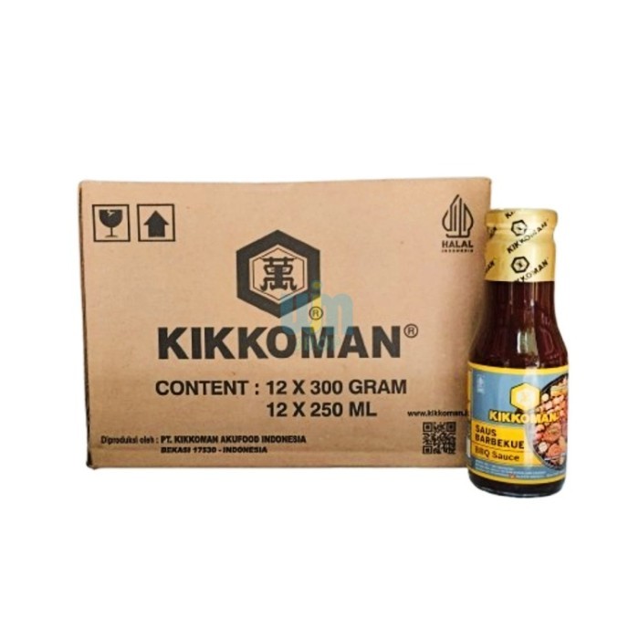 

Kikkoman BBQ Sauce HALAL 300g x 12 Pcs