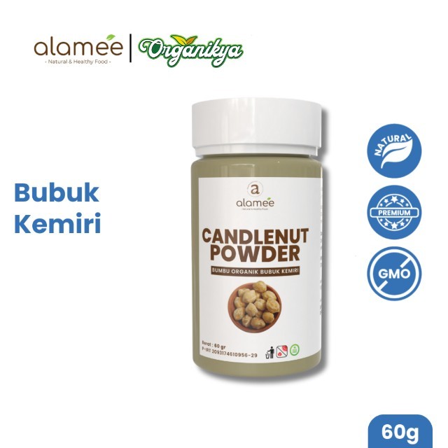 

ALAMEE Kemiri Bubuk Candlenut Powder Bumbu Dapur Organik Masak Murni Asli Tanpa Campuran organikya