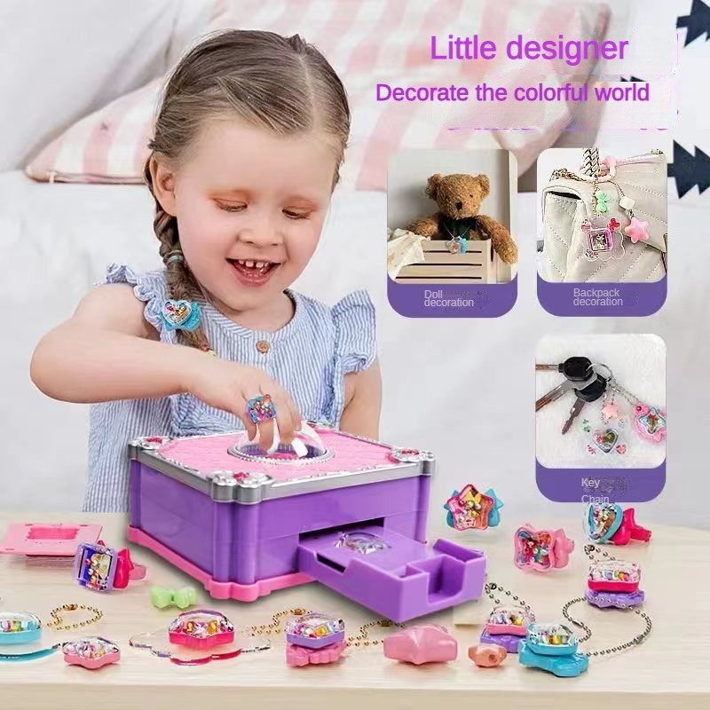 

Mainan Pembuat Stiker 3D Aksesoris Sticker Maker Bag Kado Anak 73pcs