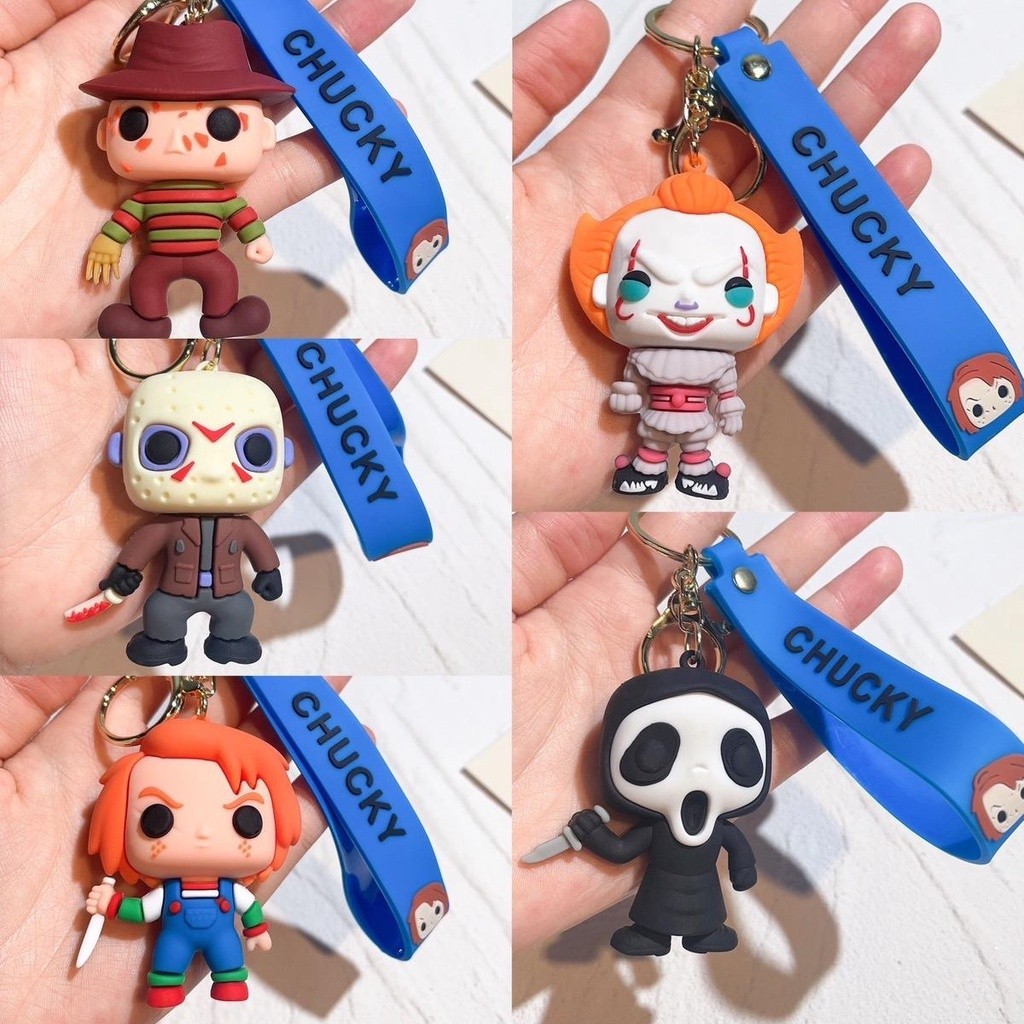 Gantungan Kunci Karakter Horor Lucu Murah