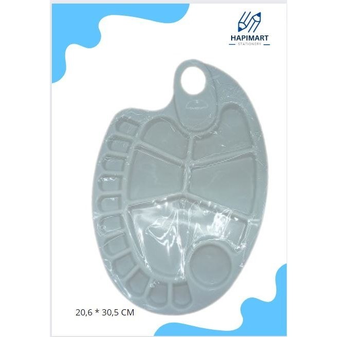 

Palet Cat Air Tempat Campuran Cat Alat Lukis Wadah Lukisan Pelukis / Palet Lukis / Cat / Painting