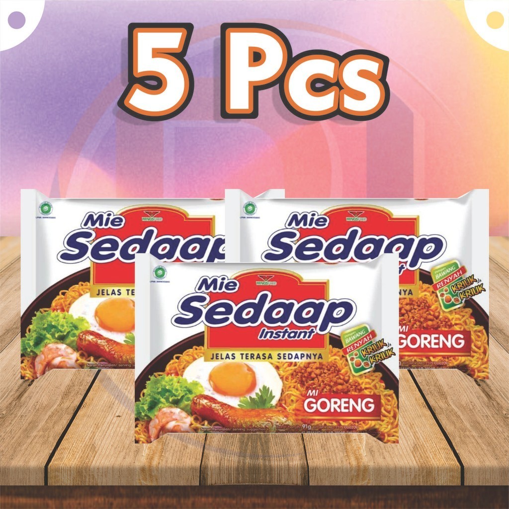 

Mie Sedaap Goreng 5 Pcs