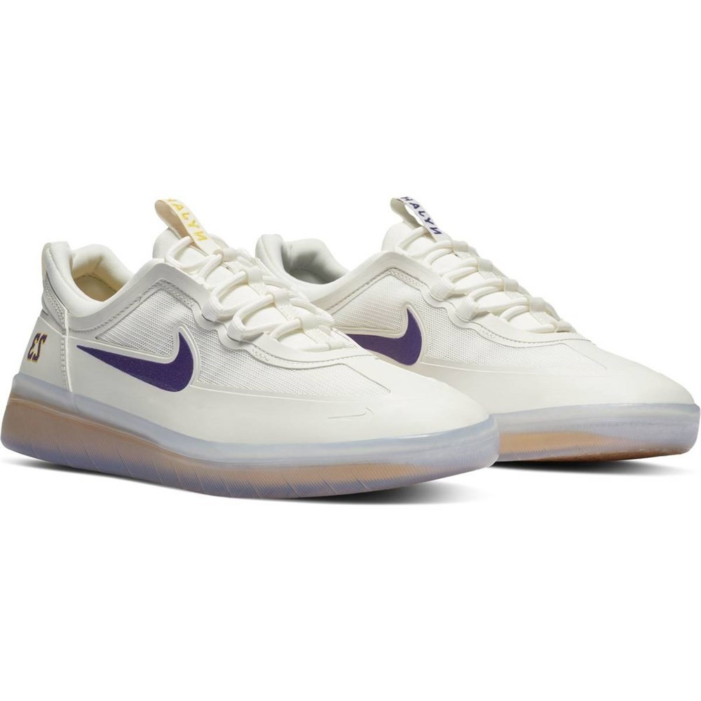 NBA x Nike SB Nyjah Free 2 “Lakers” 100% Original