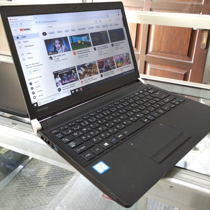 laptop toshiba Dynabook r73p core i3 gen6 ssd 128gb ultraslim murah
