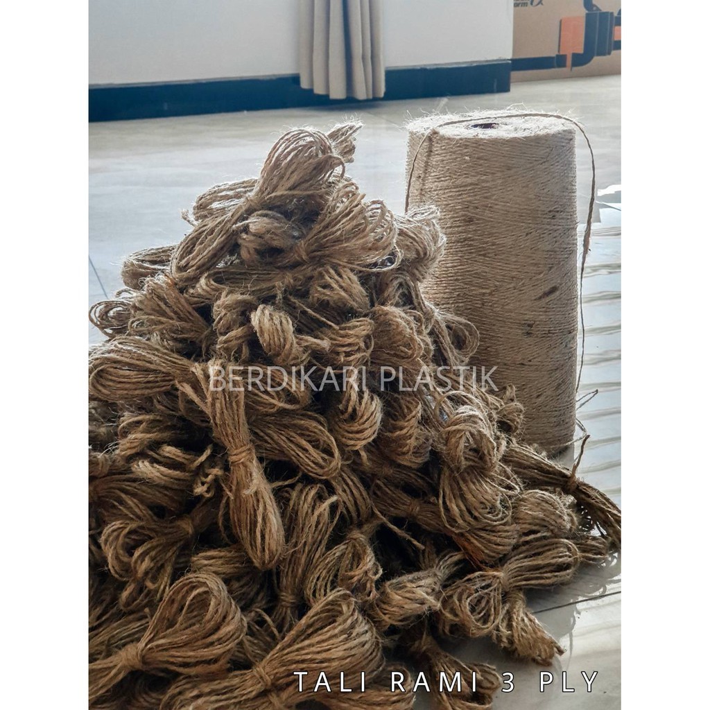 

(5 Meter) TALI RAMI 2 PLY 3 PLY untuk hiasan Box dan dekor kraft