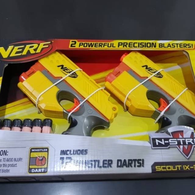 NERF GUN HASBRO N STRIKE SCOUT XI-3DUAL PRECISION BLASTER