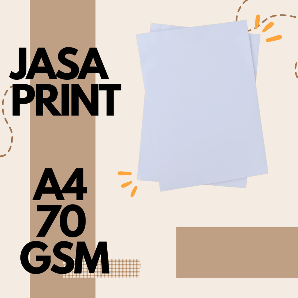 

JASA PRINT A4 70 GSM