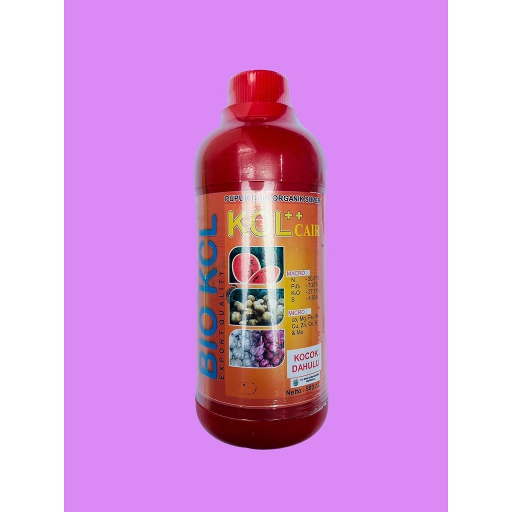 Pupuk Cair Organik Super BIO KCL KCL CAIR 500ml dari Bina Agro Mandiri