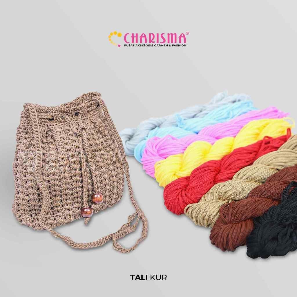 

Charisma Tali Kur Warna Warni - Benang Tali Kurr 3mm / Harga Per Pack (38 Yard)