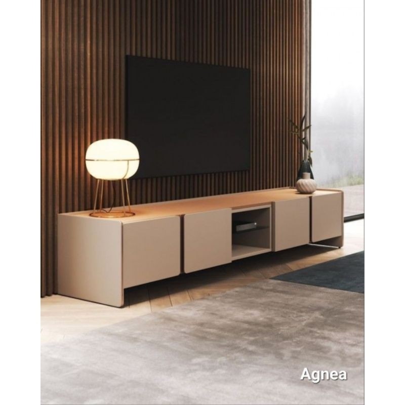 Meja Tv HPL Minimalis Modern Bufet Tv HPL Backrop Tv Nakas Tv