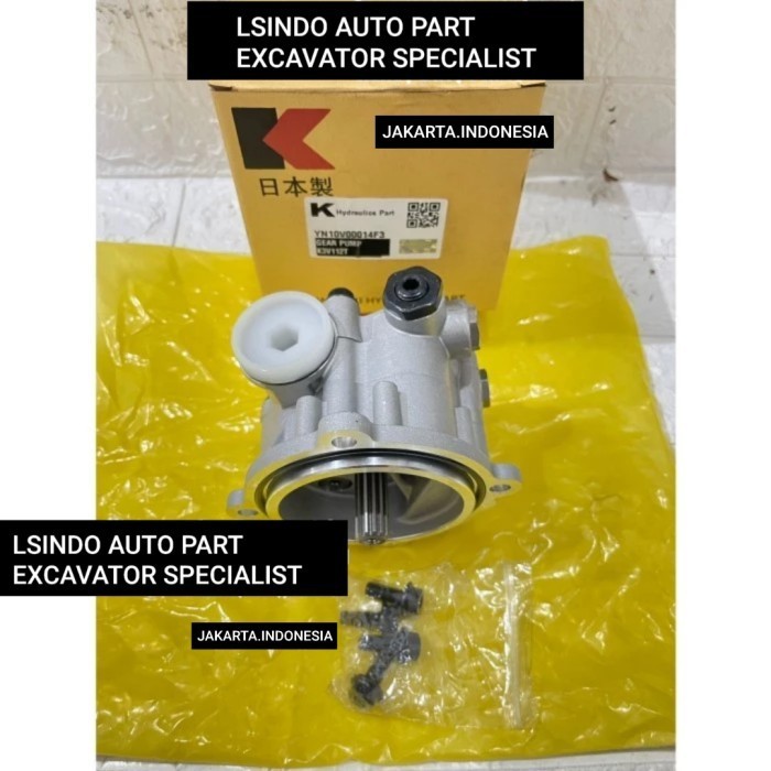 Gear Pump Charge Pump EC210B SH210 K3V112 Kawasaki Jpn