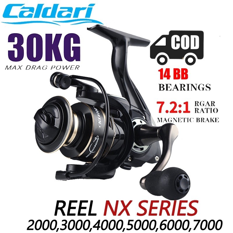 PROMO TERBATAS Reel Pancing Spinning Reel fishing reel Gulungan Memancing Mesin Pancing Rod mesin ca