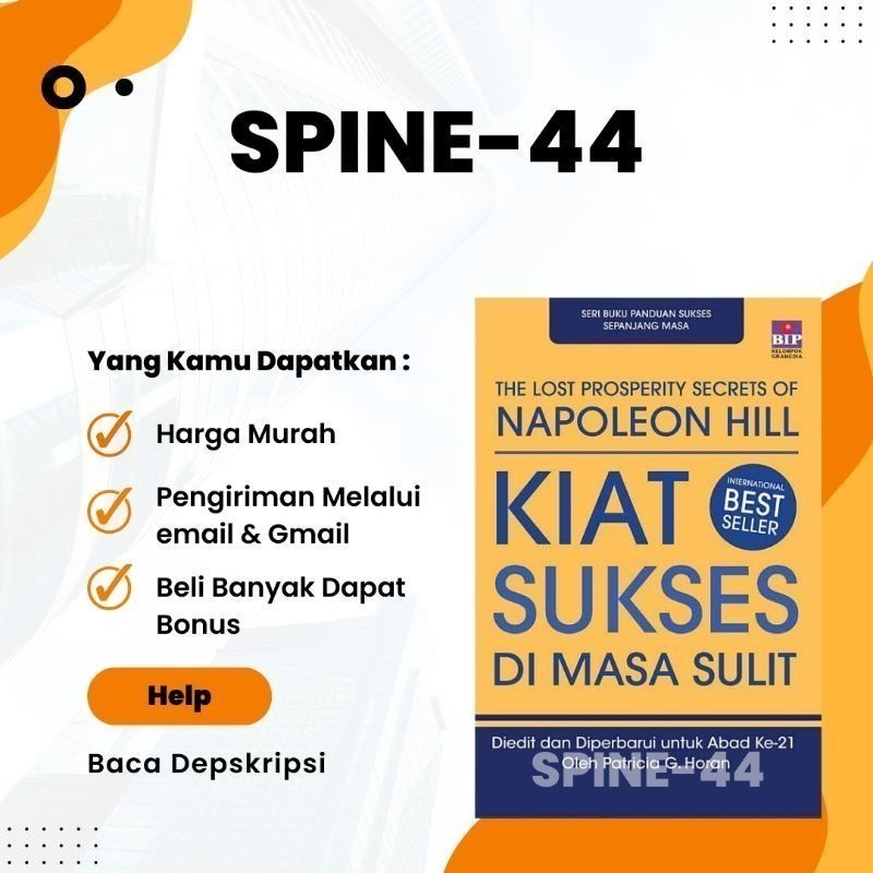 

The Lost Prosperity Secret of Napoleon Hill Kiat Sukses di Masa Sulit