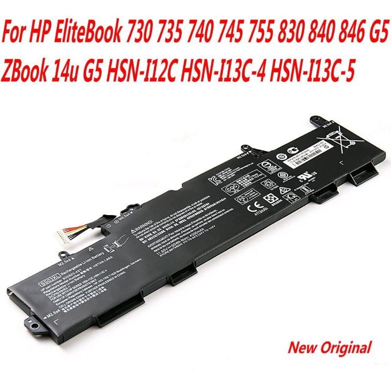 BATERAI HP ELITEBOOK 730 G5 735 G5 740 G5 745 G5 755 G5 830 G5 830 G6 840 G5 846 G5 840 G6 ZBook 14u