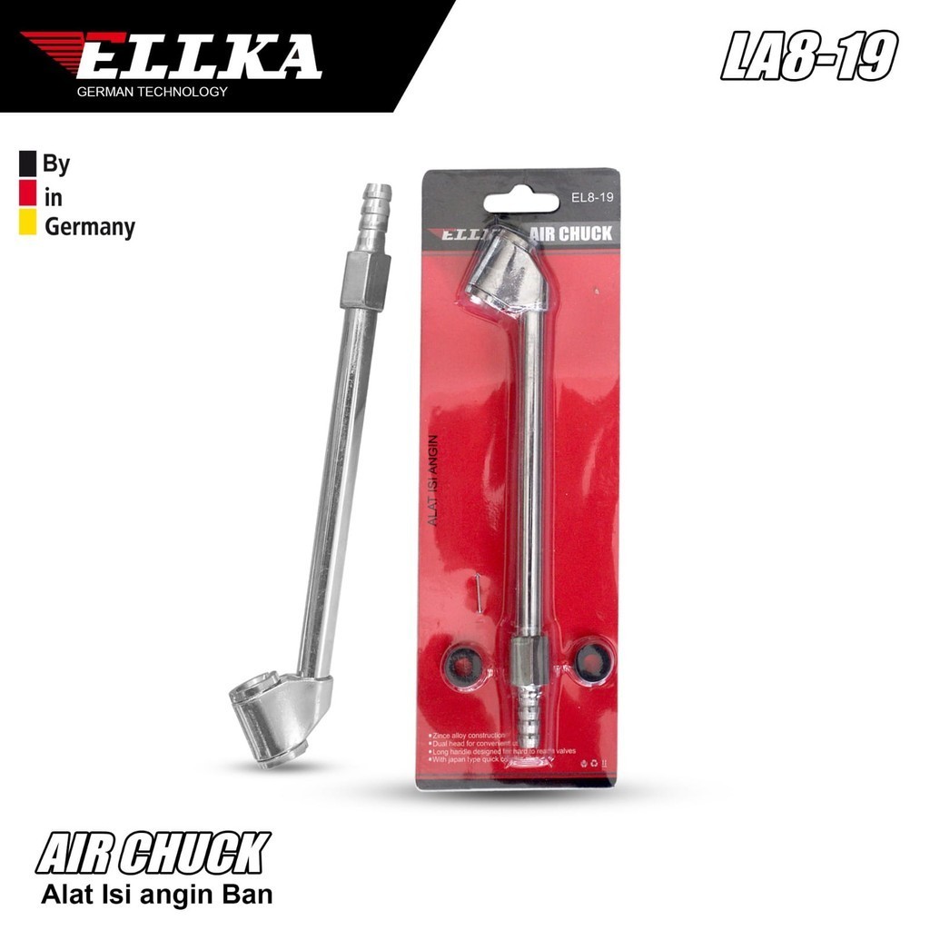 PENGISI ANGIN tire chuck 6" Ellka alat isi angin ban isian angin kompresor air tire chuck 6 inch Tek