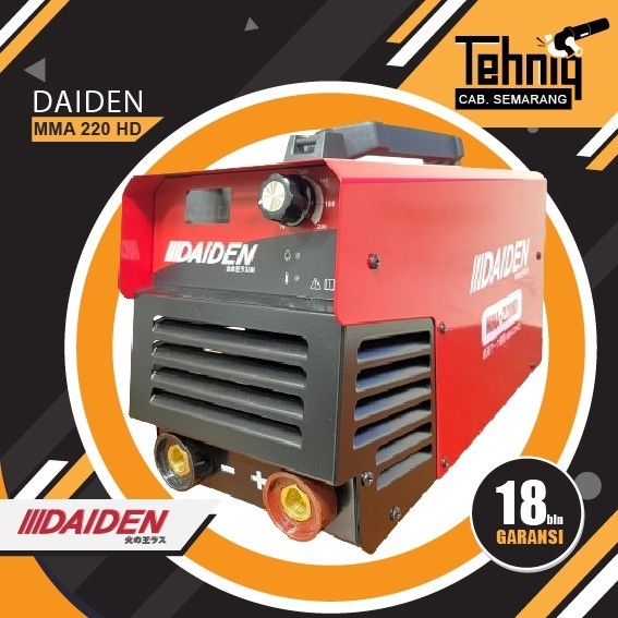 Mesin Las / Trafo Las Listrik / Travo Las DAIDEN MMA 220 HD Heavy Duty 200 Ampere