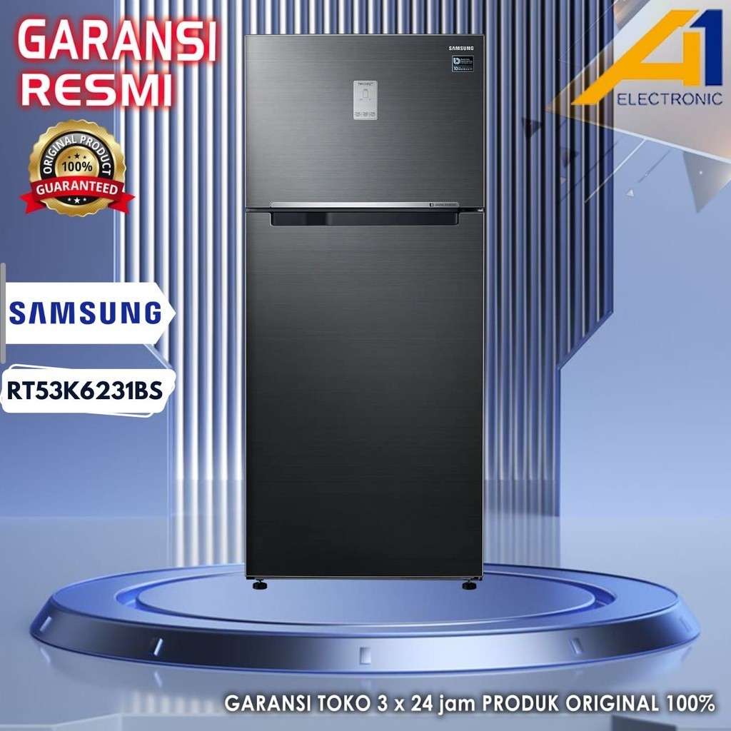 SAMSUNG Kulkas RT47CB66228JSE / RT47 Bespoke 2 Pintu 465 L Inverter