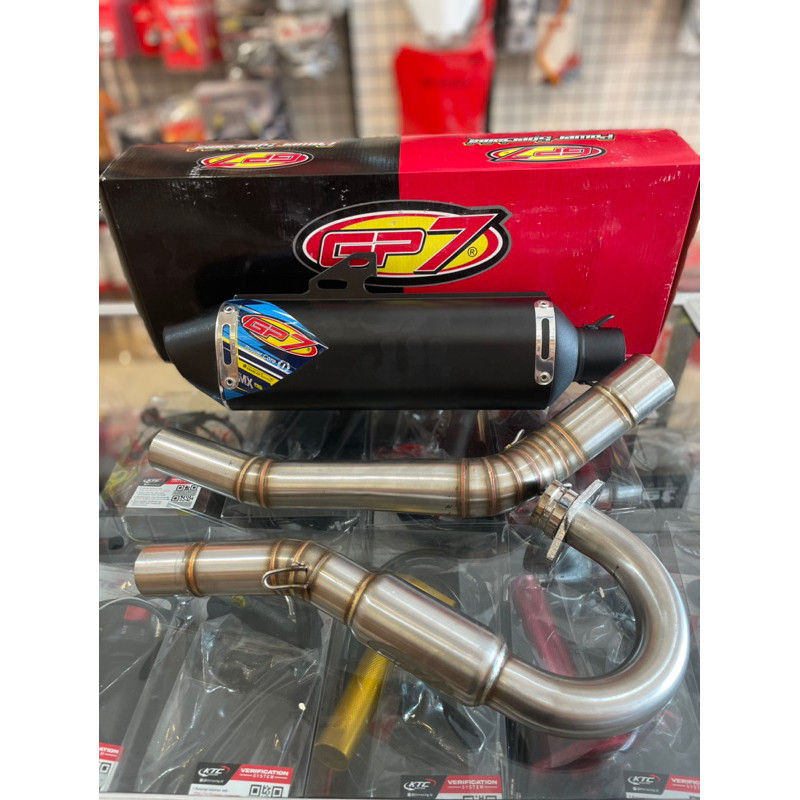 KNALPOT GP7 MX SERIES & MX PRO SERIES FOR KLX, CRF & WR