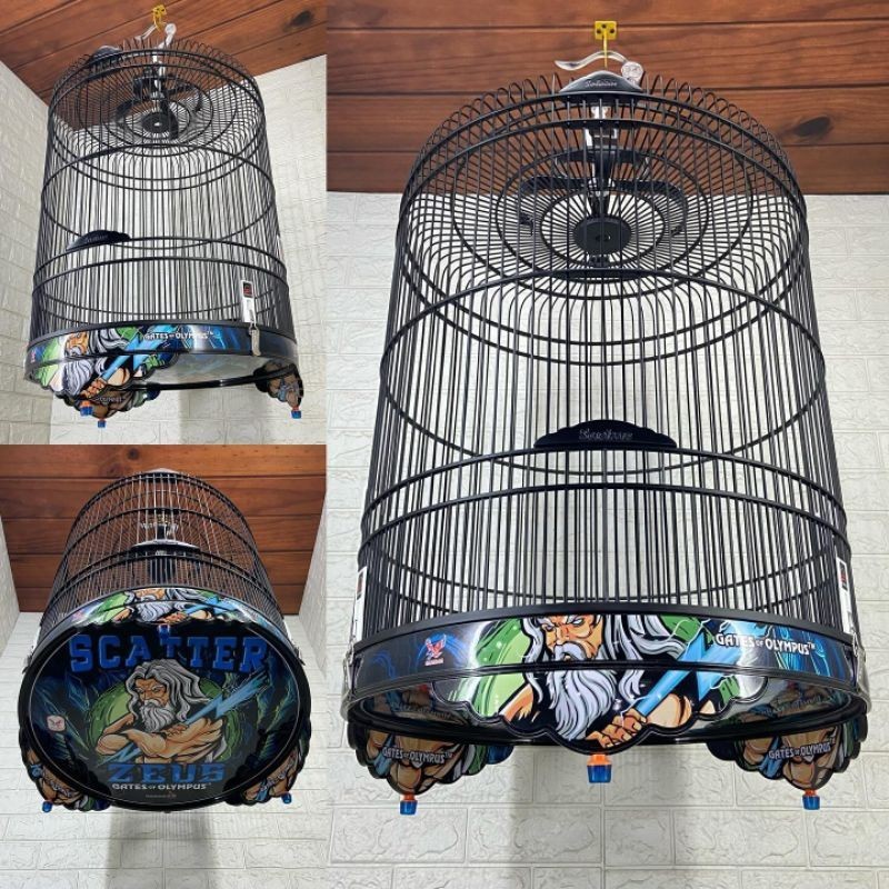 READY sangkar murai sazime decal tebok pvc no. 2 uk 58