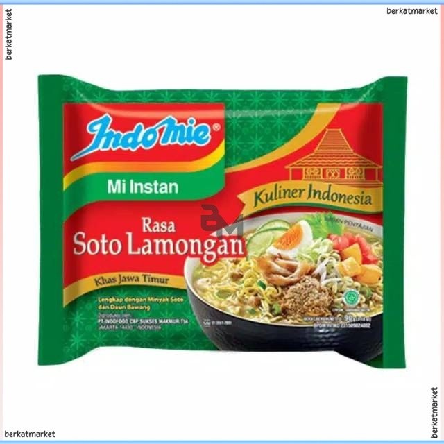 

MIE KUAH INDOMIE SOTO LAMONGAN 80G