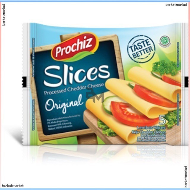 

Prochiz Keju Cheddar Cheese Slice isi 5s