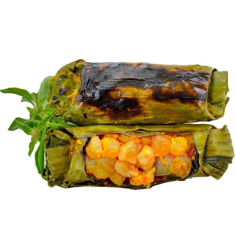 

Pepes Telur Ikan Manyung -+200 gr by Attin Food