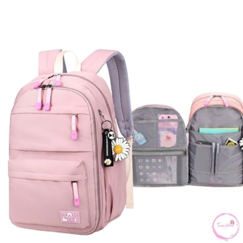 

[PROMO MURAH] Tas Kulkas Ransel Sekolah Anak Uniseks Perempuan Laki laki SD SMP SMA Backpack Wanita Remaja Multifungsi Tas Punggung Polos Serbaguna Fashion